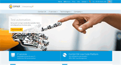 Desktop Screenshot of consol.com
