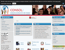 Tablet Screenshot of consol.bz.it